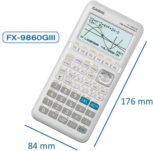 Imagen 8 de 10 de Calculadora Graficadora Casio Fx 9860 Giii Python Ib