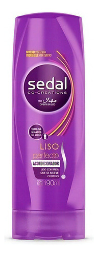 Acondicionador Sedal Liso Perfecto 190 Ml