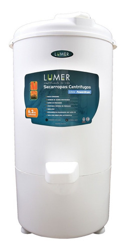 Secarropas Centrífugo Lumer Pvc 6,5kg Lum-sp62