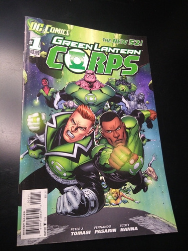 Green Lantern Corps #1 Dc Comic Ingles Linterna Verde New 52