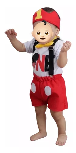 conjunto de cumpleaños 1 año mickey