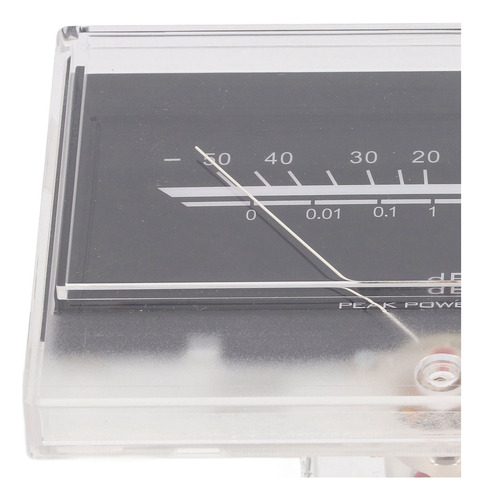 Medidor Vu Meter Led Con Retroiluminación Blanca Y Potencia