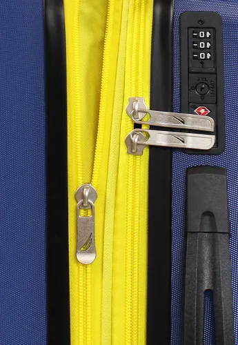 Pack Maleta Grande Ibiza 23kg Azul + Organizador Nautica