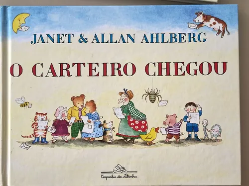 Livro Capa Dura O Carteiro Chegou De Allan Ahlberg Da Editora Companhia ...