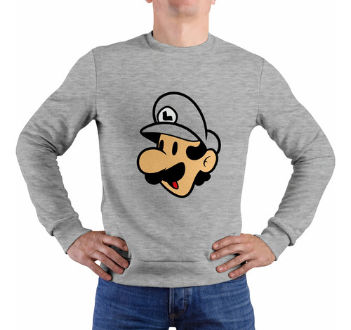 Polera Luigi Bros Face (d0154 Boleto.store)