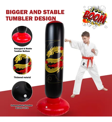 artes marciales saco de boxeo estatico