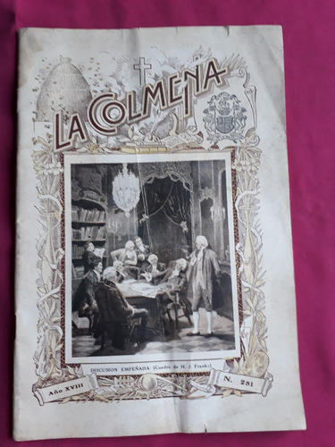 Revista La Colmena N° 281 1924 Ilustrada Colegio De La Salle