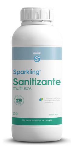 Sanitizante Sparkling Bio Multiusos Extracto Lavanda 1 Litro
