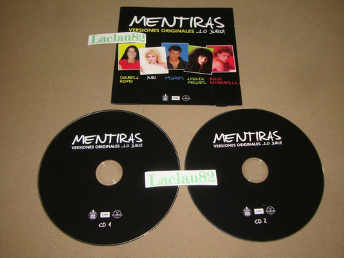 Mentiras Versiones Originales Lo Juro 10 - 2cds Yuri Mijares