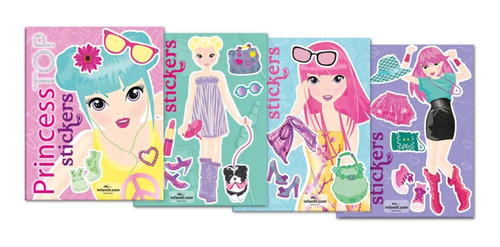 Princess Top Stickers : Colección Completa - Ed Infantil