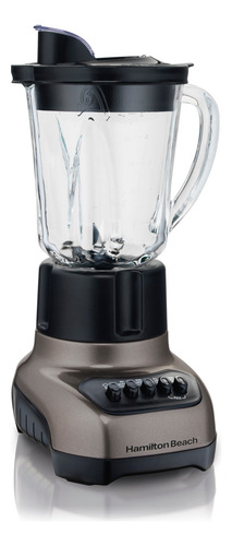 Licuadora Hamilton Beach 54225mx 1.25 Litros Jarra De Vidrio Color Negro