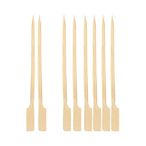 Palillos De Bambú Brochetas, 200 Pcs, Palillos De Bamb...