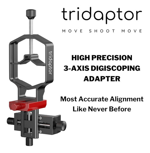 Adaptador De Digiscoping Universal De Alta Precisión De 3 Ej