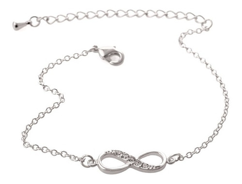 Pulsera Esclava Infinito Mujer Brazalete Ajustable