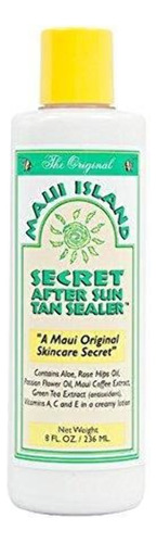 Sellador De Bronceado Maui Isla Secret, 8 onzas, 1 Botella