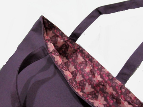 Bolso Hallowen Violeta Rosaforro Interno Sencillo-elegante
