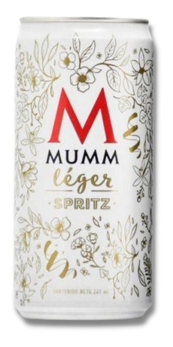 Champagne Mumm Leger Spritz 7.7º Lata . Quirino Bebidas