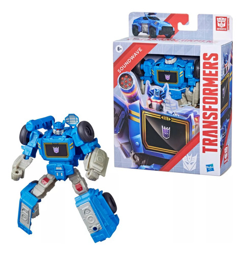 Transformers Soundwave Malvado Espía Deception Hasbro