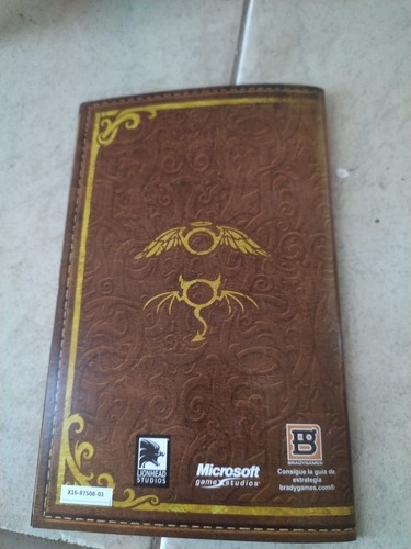 Instructivo Manual Juego Xbox 360 Solo Sin Juego Fable 3 (Usado)