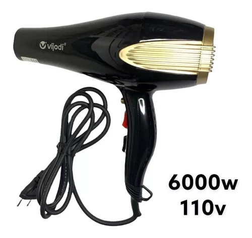 Profissional Secador De Cabelo Turbo 6000w 4 Em 1 110v