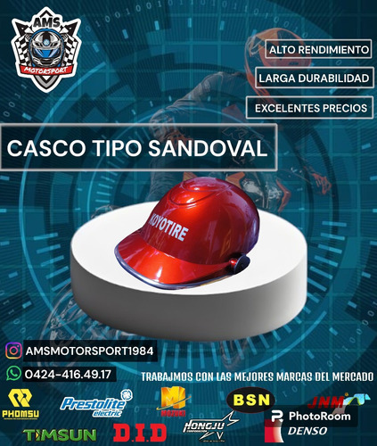 Casco Tipo Sandoval 