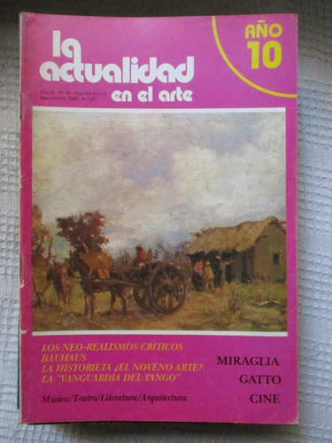 La Actualidad En El Arte Nº 48 (1986) - Neo-realismos Gatto