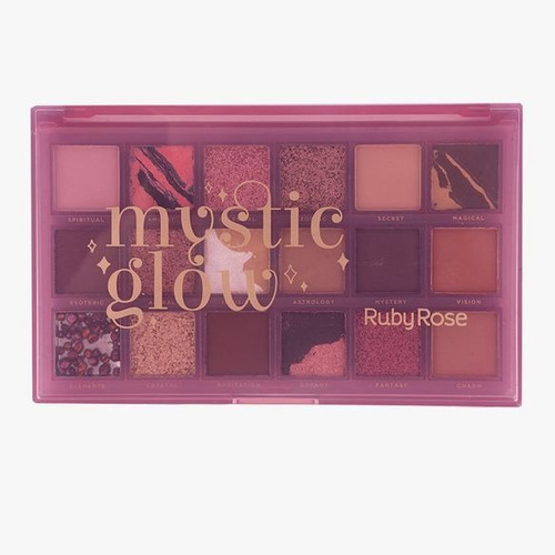 Imagem 3 de 3 de Paleta De Sombra Mystic Glow Ruby Rose