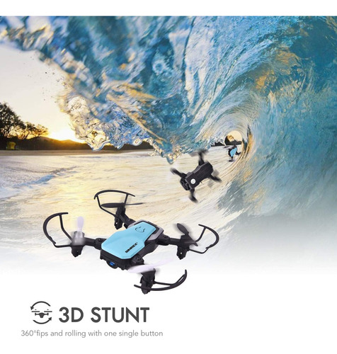 X300c Mini Drone Rc Quadcopter Plegable Altitud Hold Headles