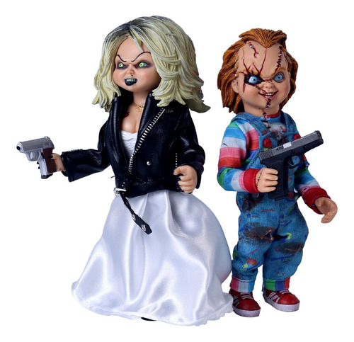 Neca - Bride Of Chucky Tiffany & Chucky 8 Vestida Acción Fig