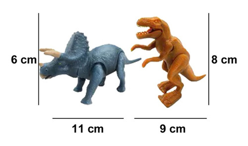 Set Dinosaurios X3 Chicos 7095 T-rex Triceratops Cuota