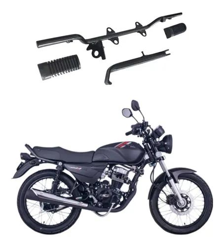 Soporte Posapie Delantero Akt Nkd + Gato Lateral