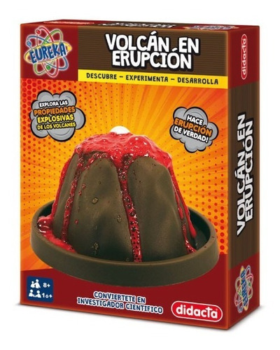 Juego De Ciencia Volcan En Erupcion Didacta Copernico 