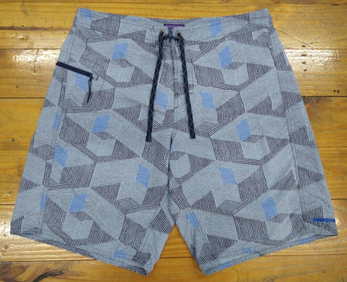 Bermuda Short De Baño Patagonia Original Talle 36 Celeste 