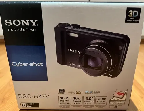 Câmera Digital Sony Cyber-shot Dsc-hx7v Full Hd | MercadoLivre