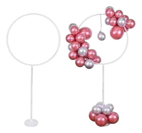 2 Pz Base Circular Soporte Para Globos Decoracion Fiesta