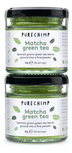 Purechimp - Polvo De Te Matcha En Polvo, Regular/menta/curcu