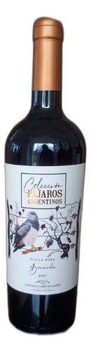 Vino Bonarda Tinto Fino Roble 2020 Cavas Del Artesano 750ml