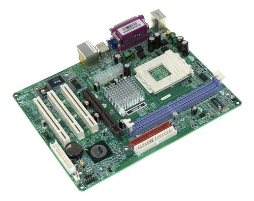 Motherboard V2dp Socket 462 Verde (Usado)