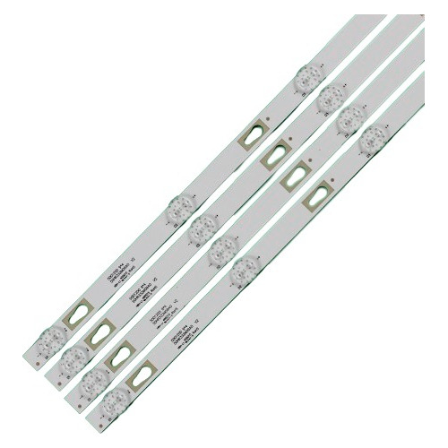 Kit De 4 Tira De 9 Led Hyundai Hyled-50uhd4 Jvc Si50fs / 3v