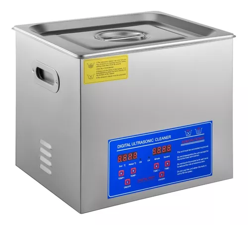 Limpiador Ultrasónico Profesional 10L Acero Inox 240W Máquina Ultrasónica Ultrasonidos  Limpieza Joyas Piezas Metálicas +