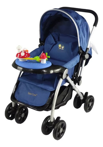 Carriola Baby Tek Mod Hd Reversible Con Charola Musical