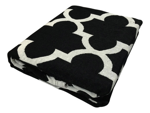 Tapete Supreme 1,32 M X 2,50 M Antiderrapante Preto/cru