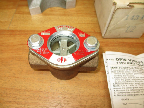 Opw Visi-flow 1431 1/2 *new* Sight Flow Indicator 1/2 Ccb