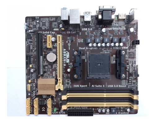 Placa Socket Fm2+ A88xm-a Asus..................a10/a8/a6/a4 (Usado)