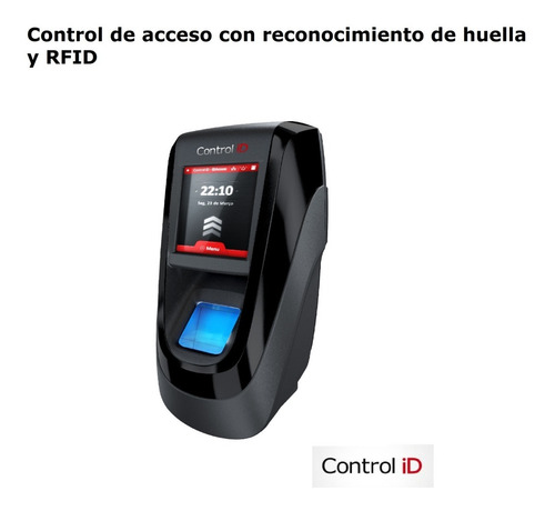 Imagen 3 de 9 de Control De Acceso C/reconoc De Huella Y Rfid Control Id