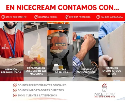 Máquina De Hielo Bolsa Sombrero Nicecream Zbl100