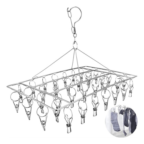 20 Clips Goteo Colgadero Tendedero De Calcetines Pinzas Ropa