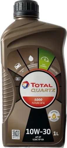 Aceite Para Motor Total Quartz 5000 Future 10w30 - 1 Litro