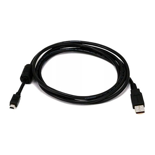 Imagen 2 de 2 de Cable Mini Usb A Usb 2.0 1,5 Metros - Ideal Ps3 Miniusb01