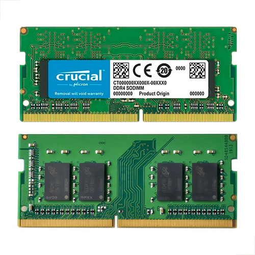 Memória Crucial Ddr4 8gb 2666mhz 1.2v Notebook